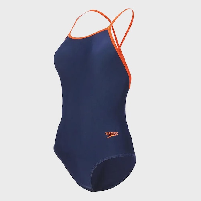 Maiô Feminino Speedo New Cross III Energised - Foto 1