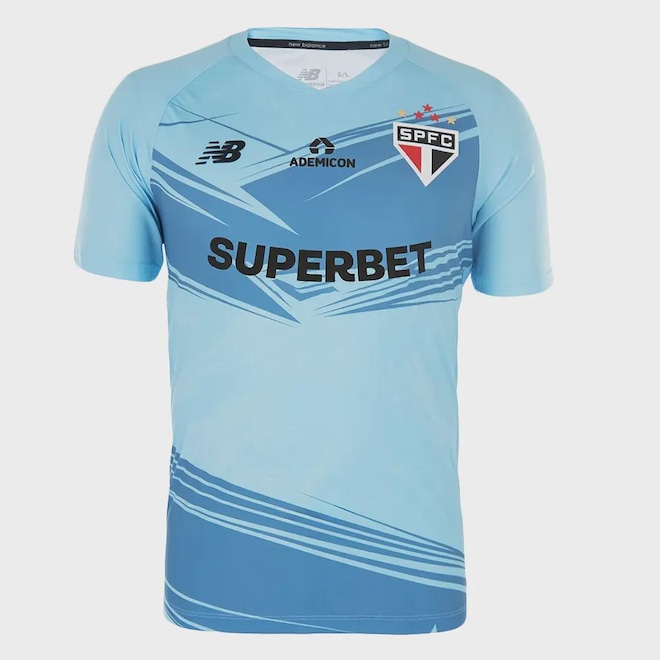 Camisa de Goleiro Masculina do São Paulo F.C 2025 New Balance - Foto 1