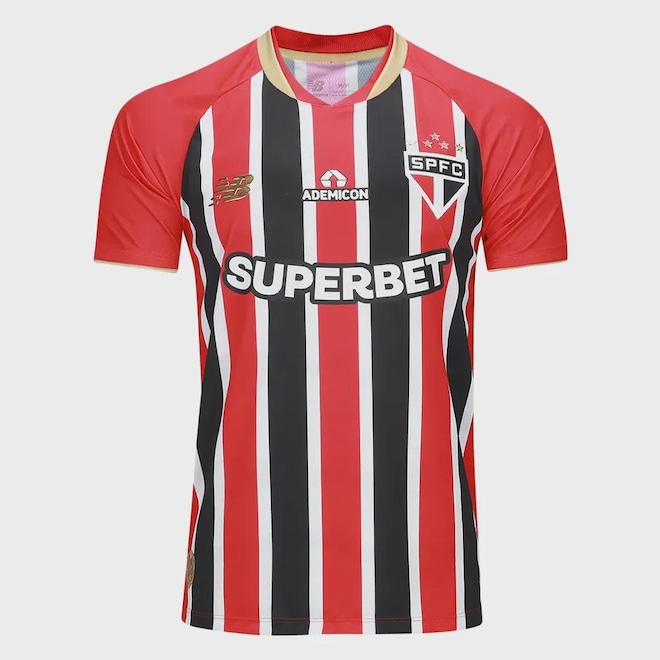 Camisa Masculina do São Paulo F.C New Balance Jogador Away 2025 - Foto 1