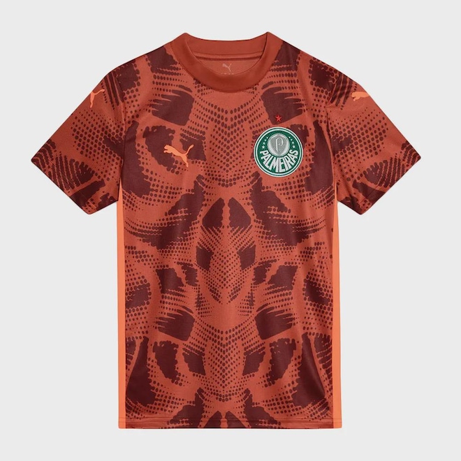 Camisa Infantil de Goleiro do Palmeiras III 2025 Puma Torcedor - Foto 1