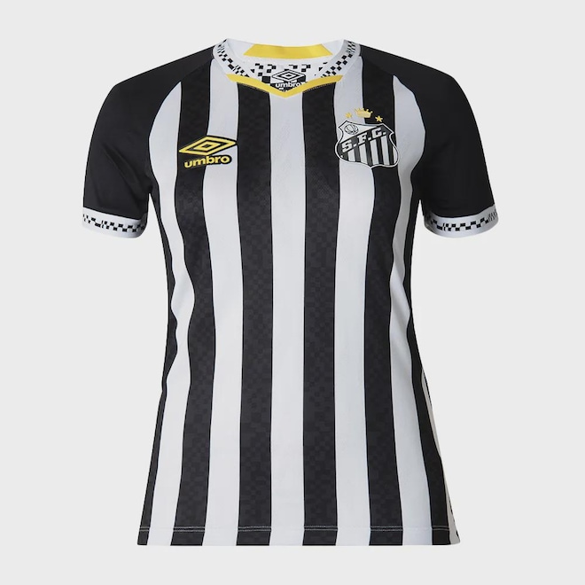 Camisa Feminina do Santos 2 2025 Umbro Jogadora - Foto 1
