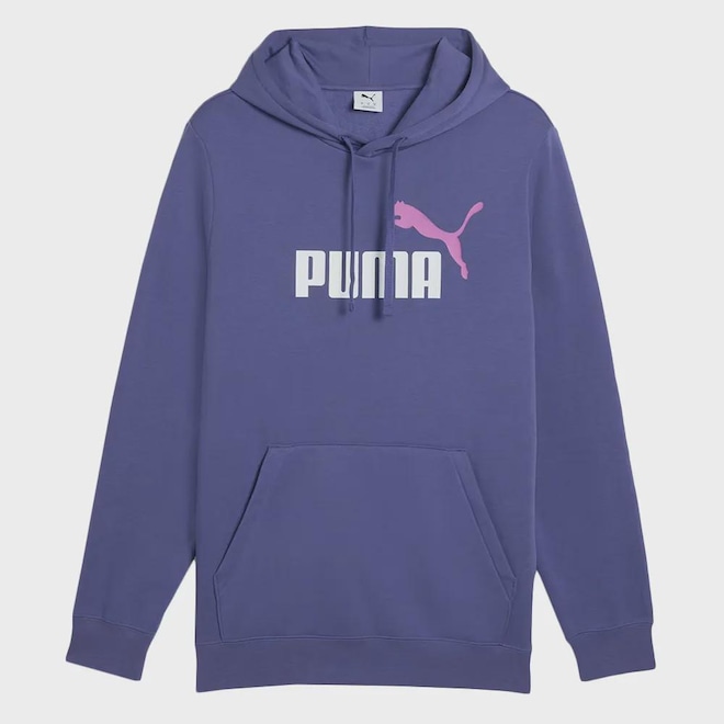 Blusão de Moletom Masculino Puma Ess 2 Color No1 - Foto 1