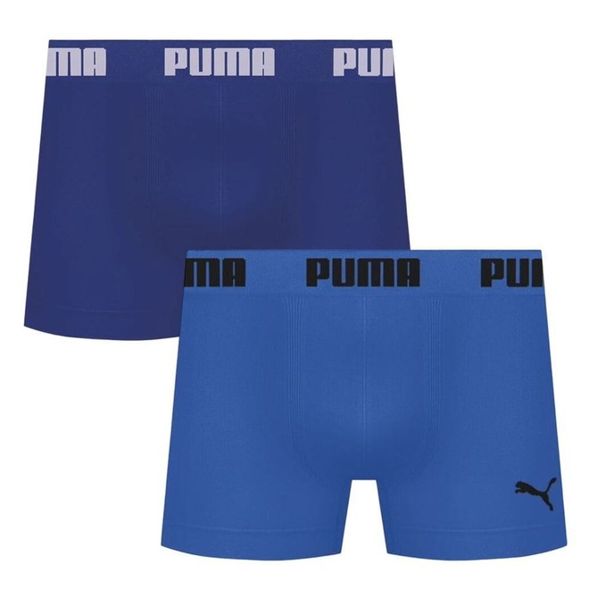 Cueca Boxer Puma Sem Custura - 2 Unidades - Masculina - Foto 1