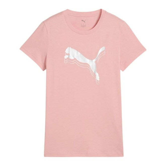 Camiseta Puma ESS Metallic Tee Feminina - Foto 1