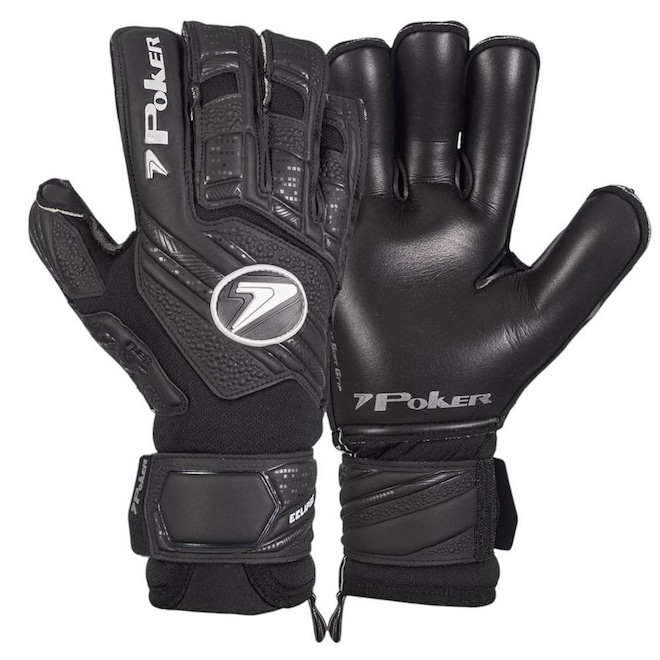 Luva de Goleiro Poker Campo Eclipse Profissional - Foto 1