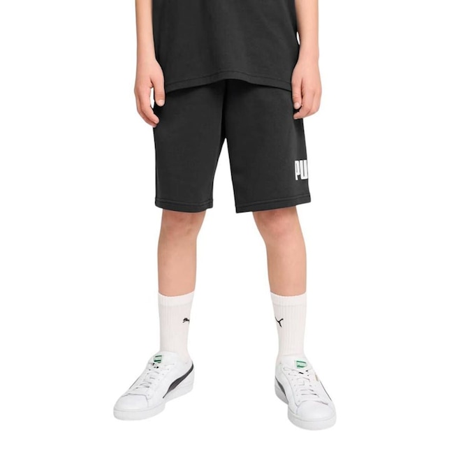 Short Puma Essentials NO. 1 Logo Infantil - Foto 1