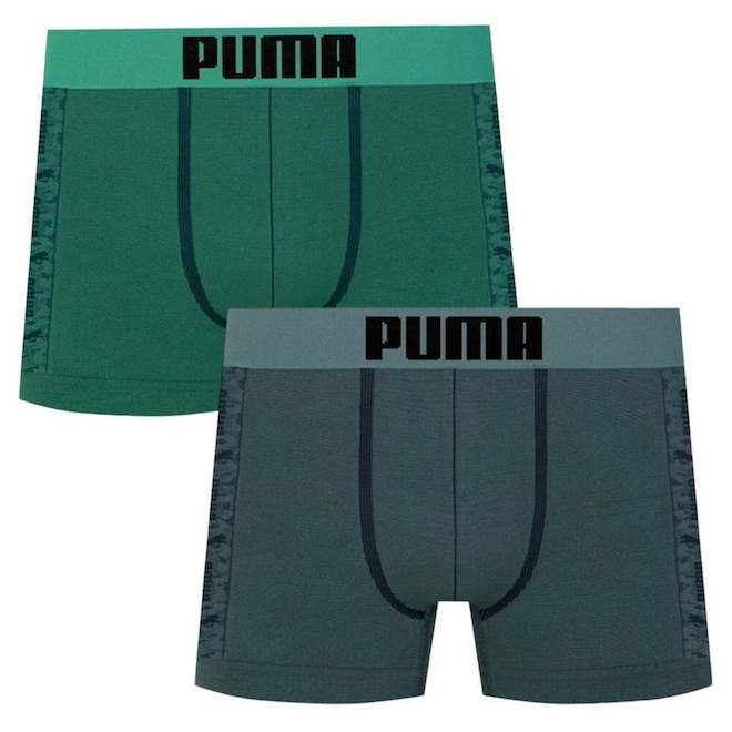 Cueca Boxer Puma Sem Costura - 2 Unidades - Masculina - Foto 1