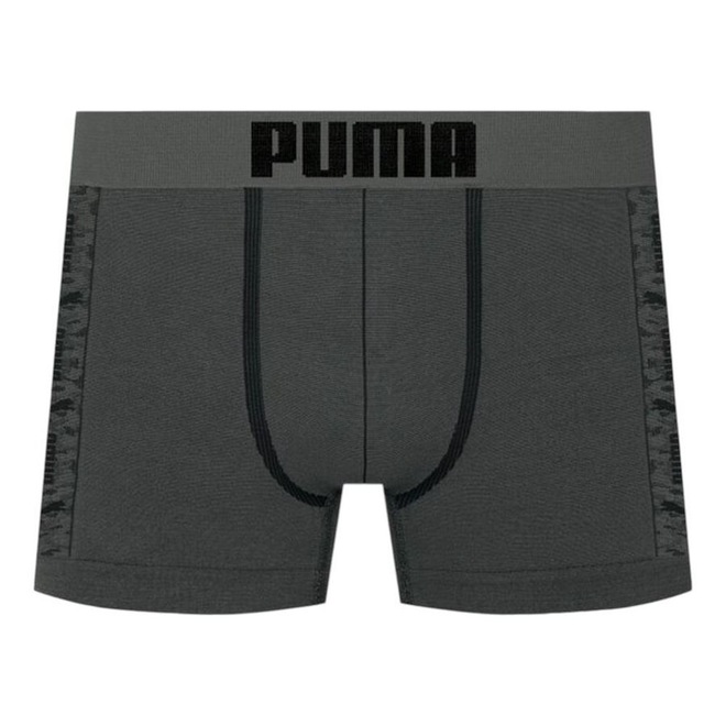 Cueca Boxer Puma Sem Costura Masculina - Foto 1