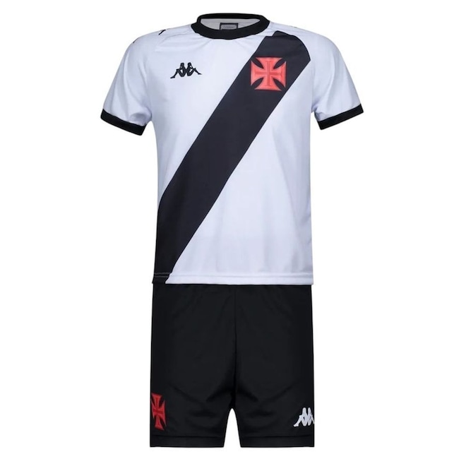 Conjunto do Vasco Kappa Supporter Class Infantil - Foto 1