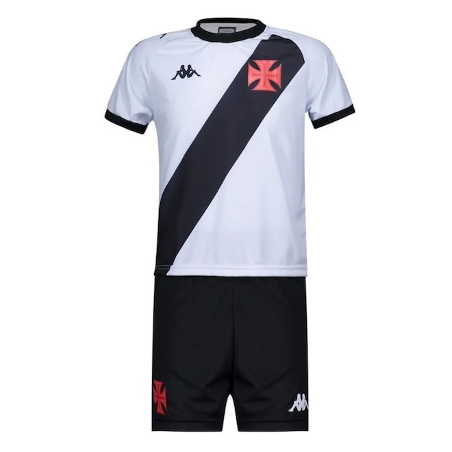 Conjunto do Vasco Kappa Supporter Class Infantil - Foto 1