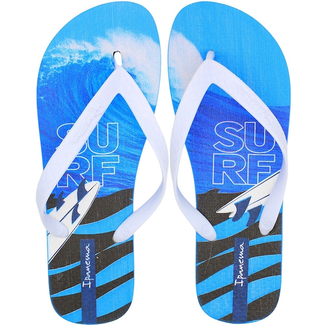 Chinelo de Dedo Masculino Ipanema Urbana Estampado - Foto 1