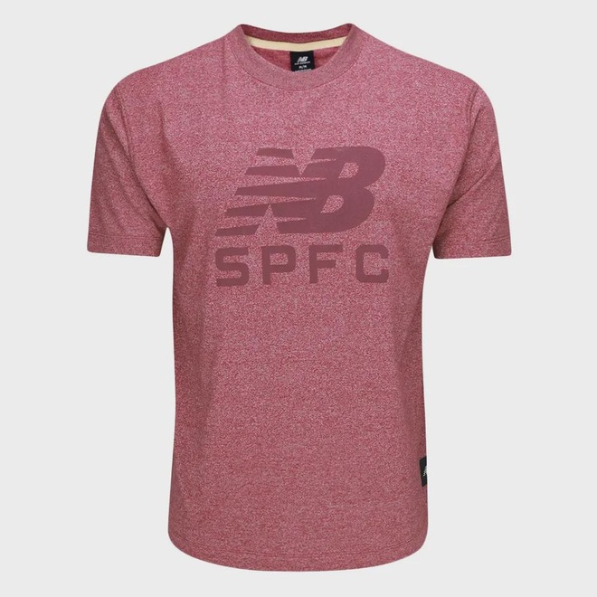 Camisa Masculina do São Paulo Concentração 2025 New Balance - Foto 1