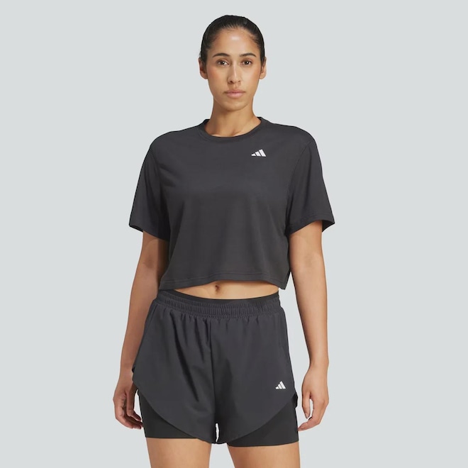Camiseta Feminina adidas Boxy Essentials - Foto 1