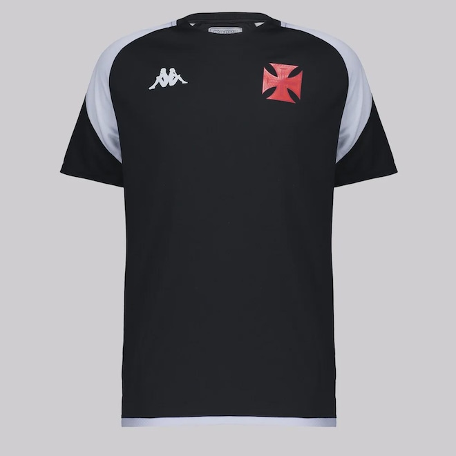 Camisa do Vasco Kappa Treino Comissão 2024 Infantil - Foto 1