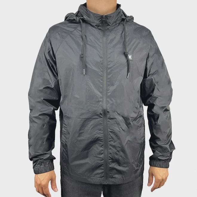 Jaqueta Corta Vento Masculina Hurley Classic - Foto 1