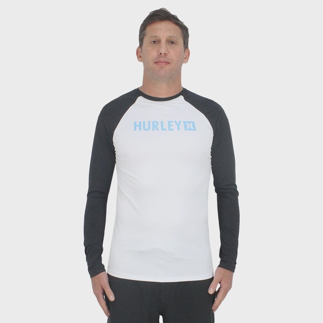 Camiseta para Surf Hurley Square Masculina - Foto 1