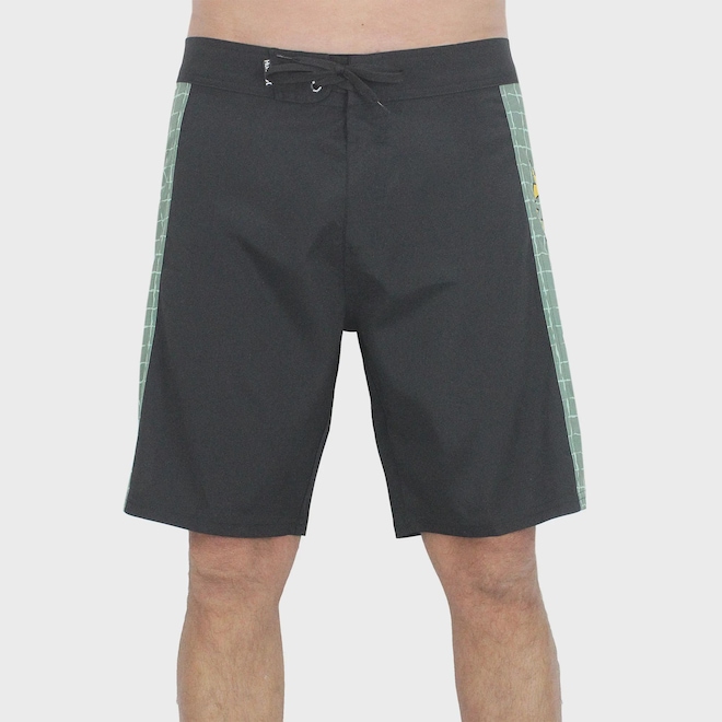 Bermuda Hurley Side Retro Masculina - Foto 1