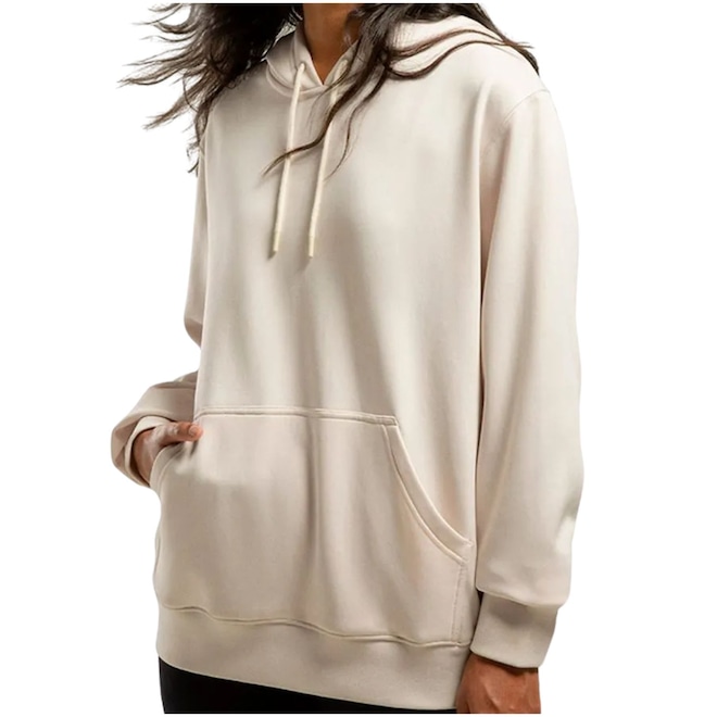 Blusão de Moletom Feminino Olympikus com Capuz Hoddie U - Foto 1