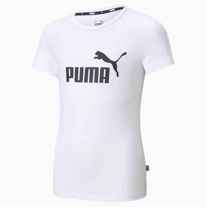 Camiseta Infantil Puma Ess Logo - Foto 1