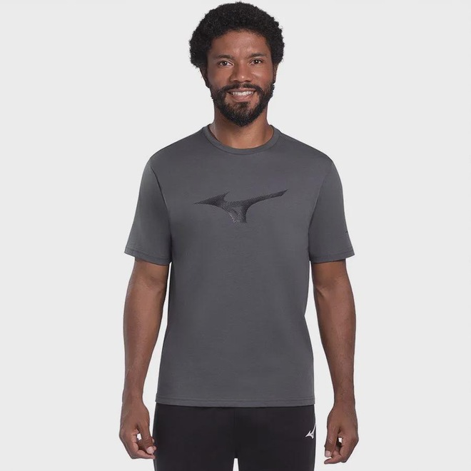 Camiseta Mizuno Stamp Masculina - Foto 1