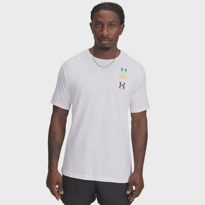 Camiseta Under Armour Evol Logo Masculina - Foto 1