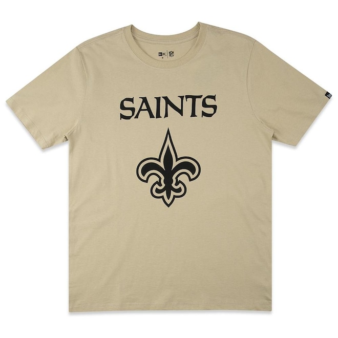 Camiseta Masculina New Era New Orleans Saints Core - Foto 1
