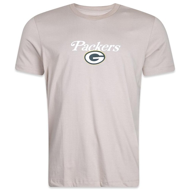 Camiseta Masculina New Era Green Bay Packers Logo History - Foto 1