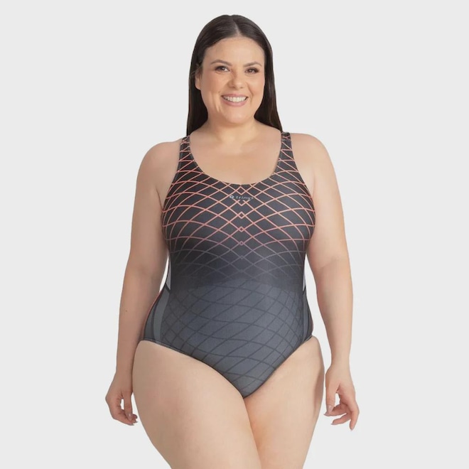 Maio de Natação Feminino Trinys Estampado 3584 - Foto 1