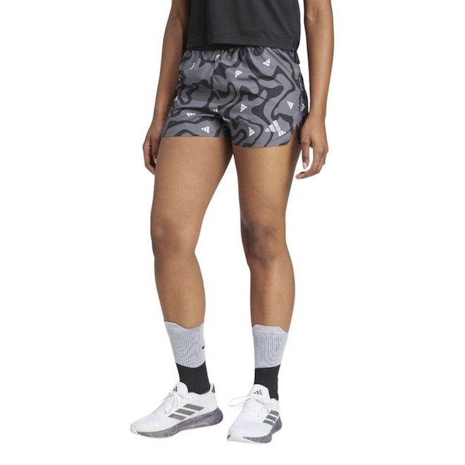 Short Feminino adidas Run IT Brand Love - Foto 1