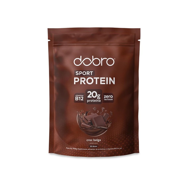 Sport Protein Pouch sabor Croc Belga 900g - Foto 1
