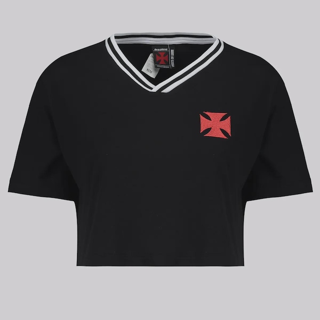 Cropped do Vasco Cordão Braziline Feminino - Foto 1