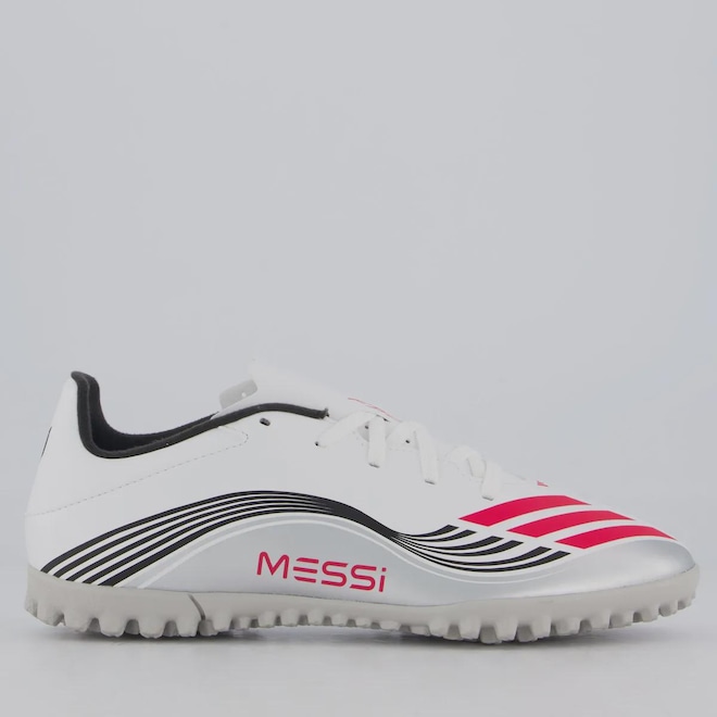 Chuteira de Society Infantil adidas F50 Messi Club - Foto 1