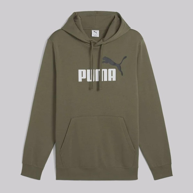 Blusão de Moletom Masculino Puma ESS 2 Color NO. 1 Com Capuz - Foto 1