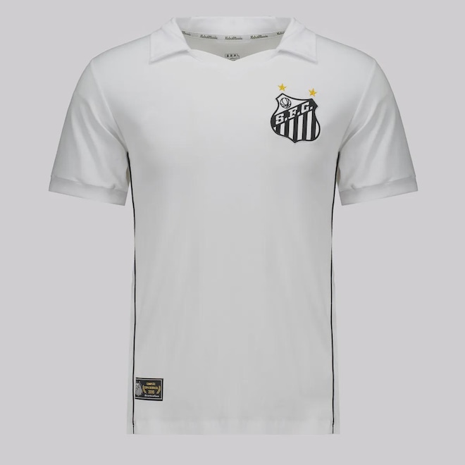 Camisa do Santos 2010 Futfanatics Retrô Masculina - Foto 1