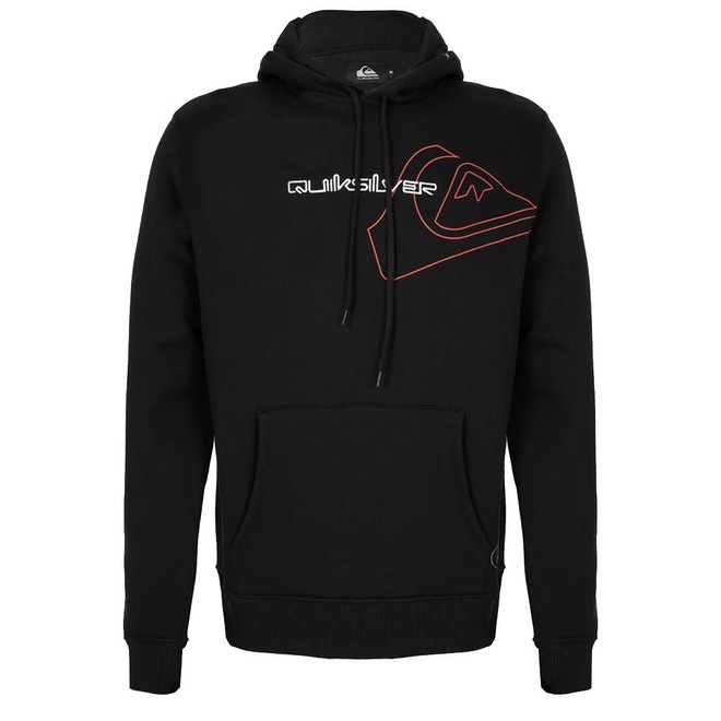 Blusão de Moletom Quiksilver Comp Logo WT25 Masculino - Foto 1