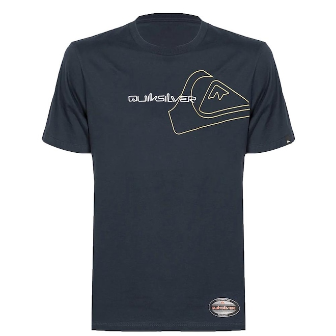 Camiseta Quiksilver Hi Patriot WT25 Masculina - Foto 1
