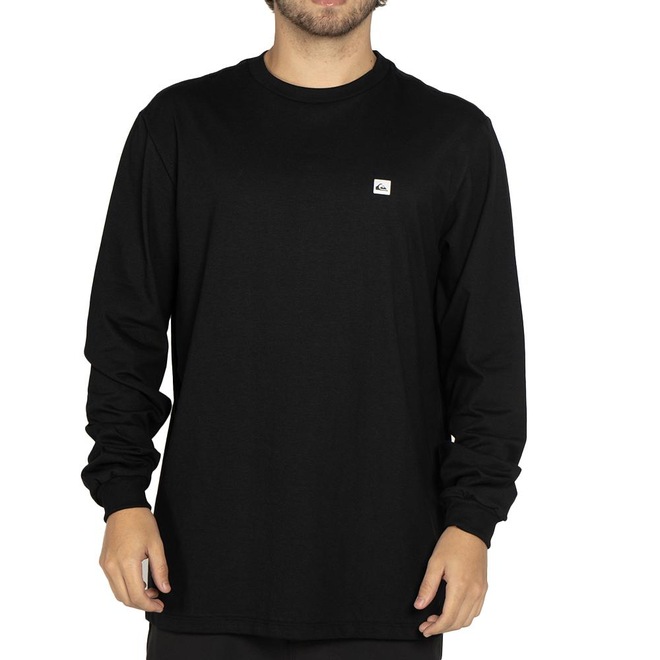 Camiseta Quiksilver ML Transfer Square WT25 - Foto 1