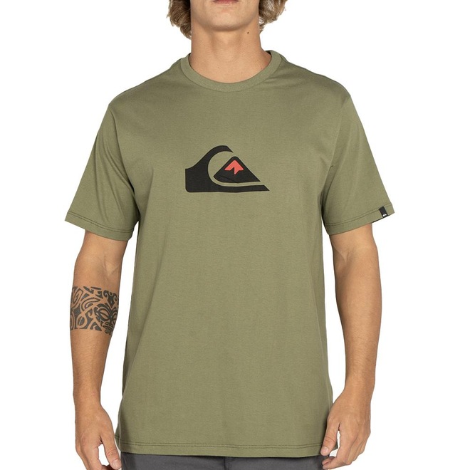Camiseta Quiksilver Comp Logo WT25 Masculina - Foto 1