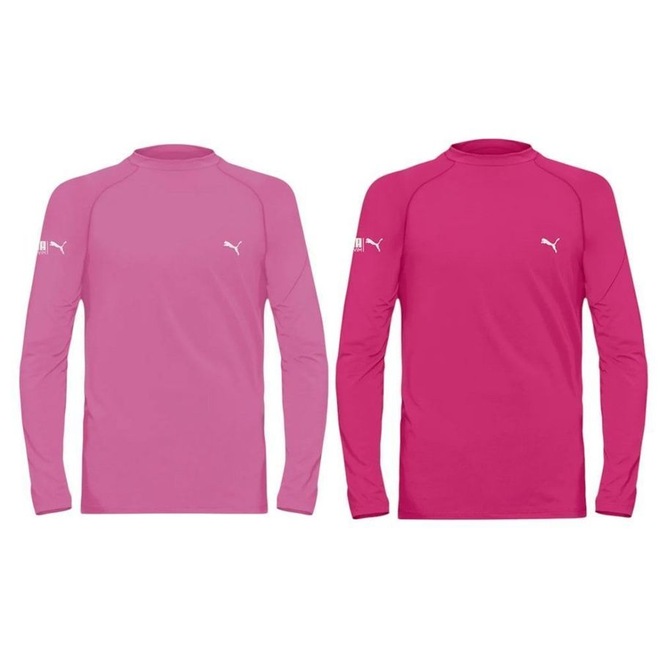 Camisa Térmica Manga Longa Puma UV50+ - 2 Unidades - Infantil - Foto 1