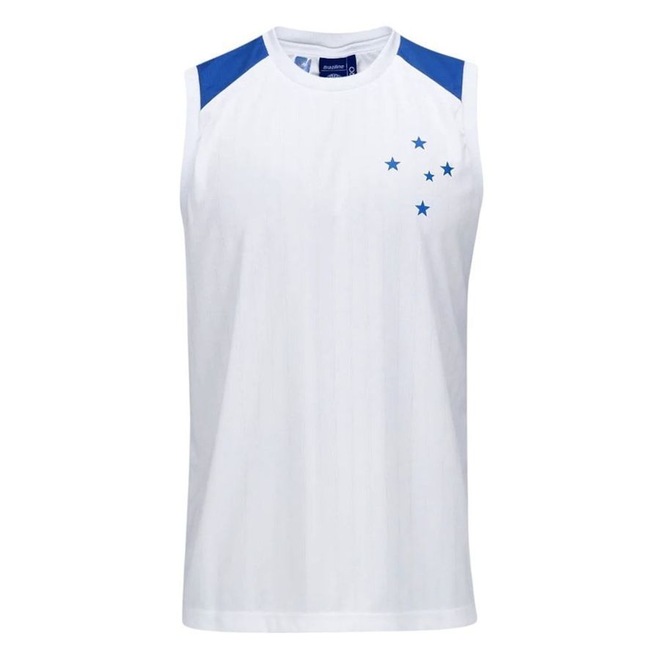 Camiseta Regata do Cruzeiro Braziline Tear Masculina - Foto 1