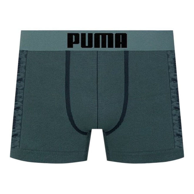 Cueca Boxer Puma Sem Costura Adulto - Foto 1