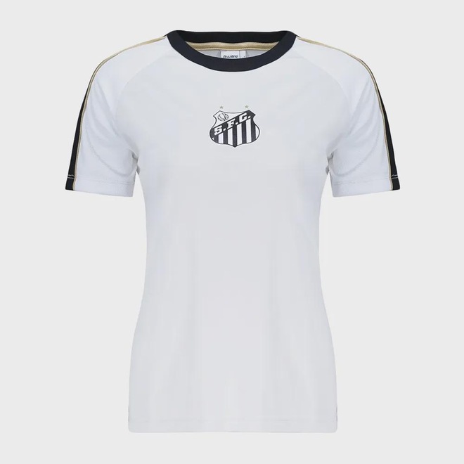 Camiseta Feminina Braziline Santos Estaca - Foto 1