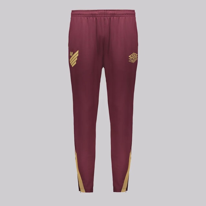 Calça do Athletico Paranaense Umbro Treino 2025 Bordô Masculina - Foto 1