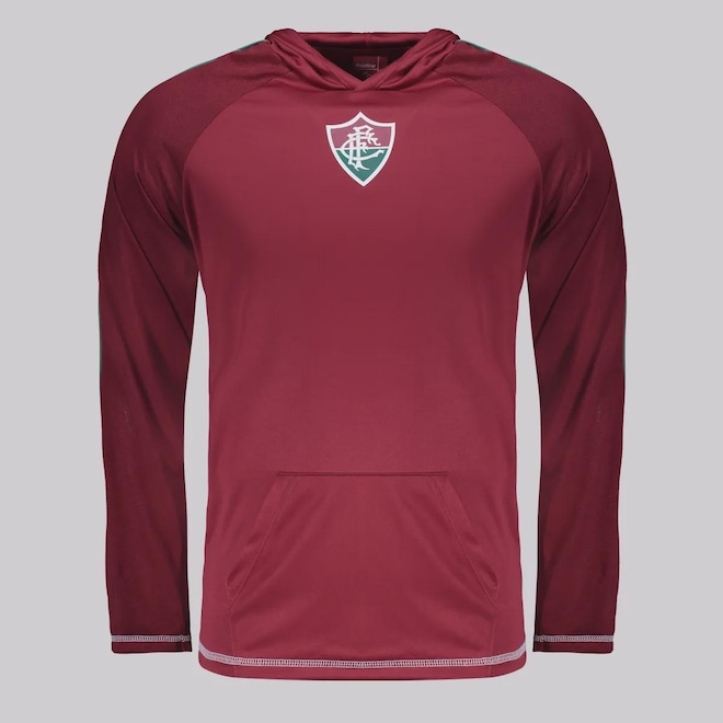 Blusa do Fluminense Manga Longa Laçado Braziline Masculina - Foto 1