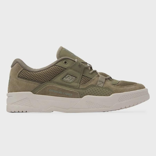 Tênis Masculino DC Shoes Construct Imp Army/Olive - Foto 1
