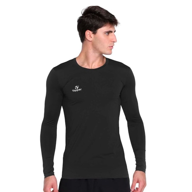 Camisa Térmica Topper Classic New Masculina - Foto 1