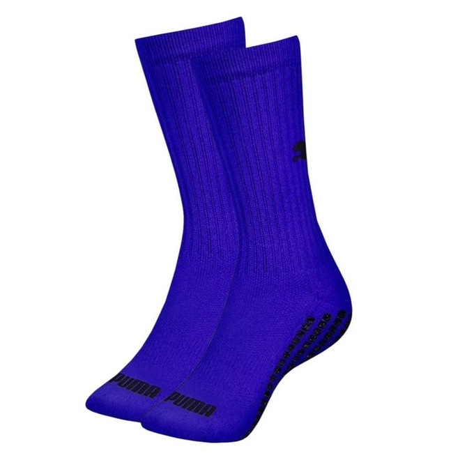 Meia Cano Médio Puma Traction Antiderrapante Masculina - Foto 1