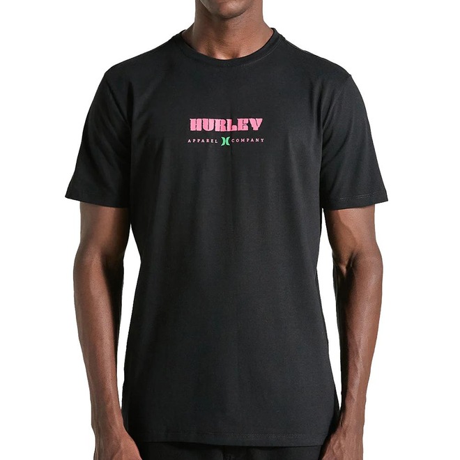 Camiseta Hurley Surf Noise WT25 Masculina - Foto 1