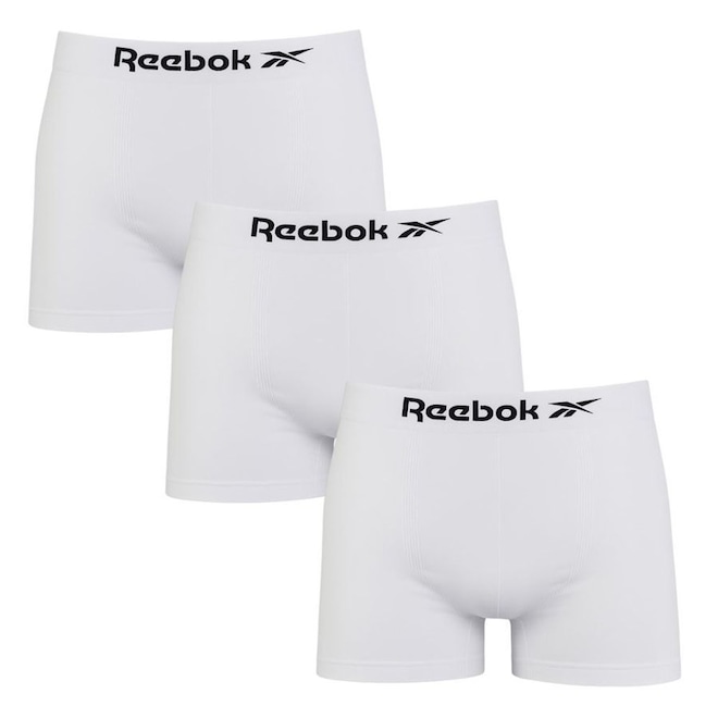 Cueca Boxer Reebok Classic - 3 Unidades - Masculina - Foto 1