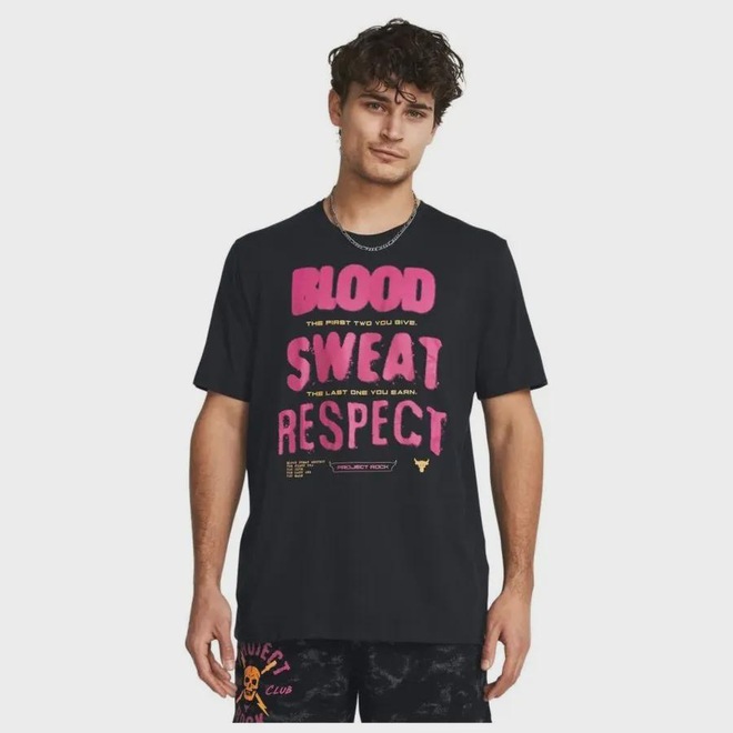 Camiseta Masculina Under Armour Project Rock Bsr Graphic - Foto 1